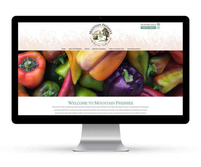 Mountain Freshies website